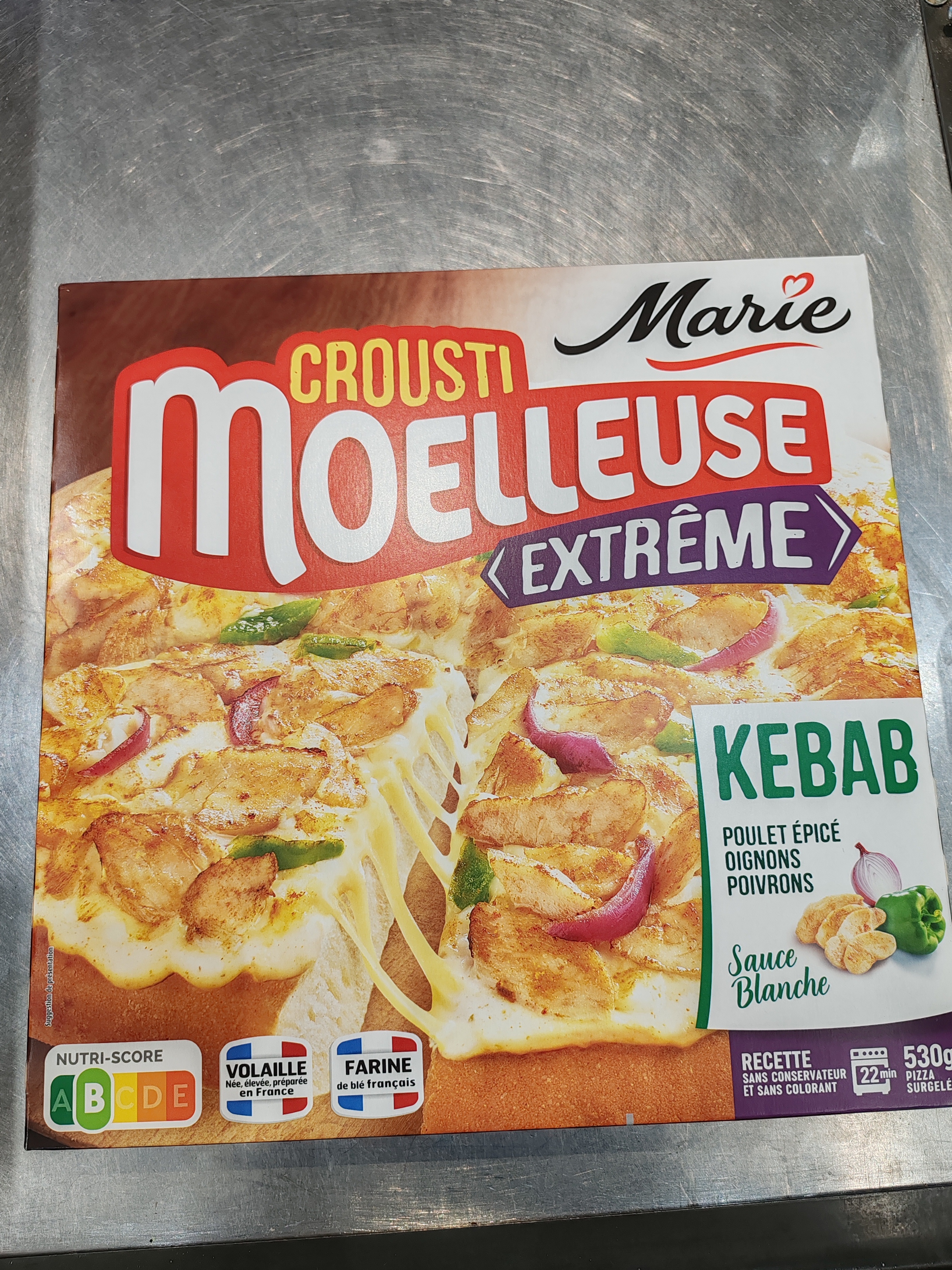 Pizza kebab 6 parts 530G