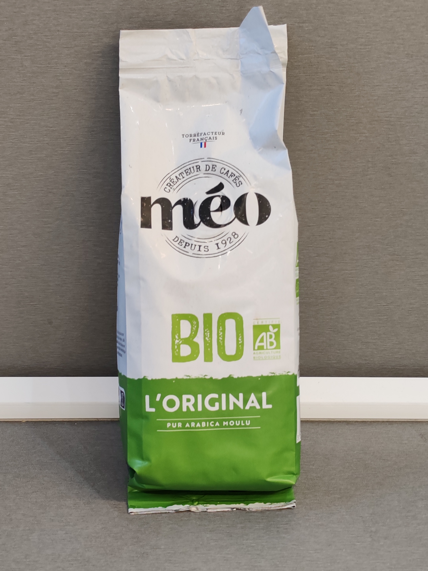 250g café bio moulu meo