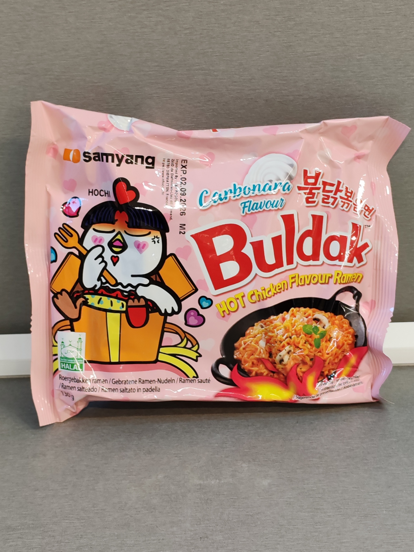 Nouille buldak carbonara 130g